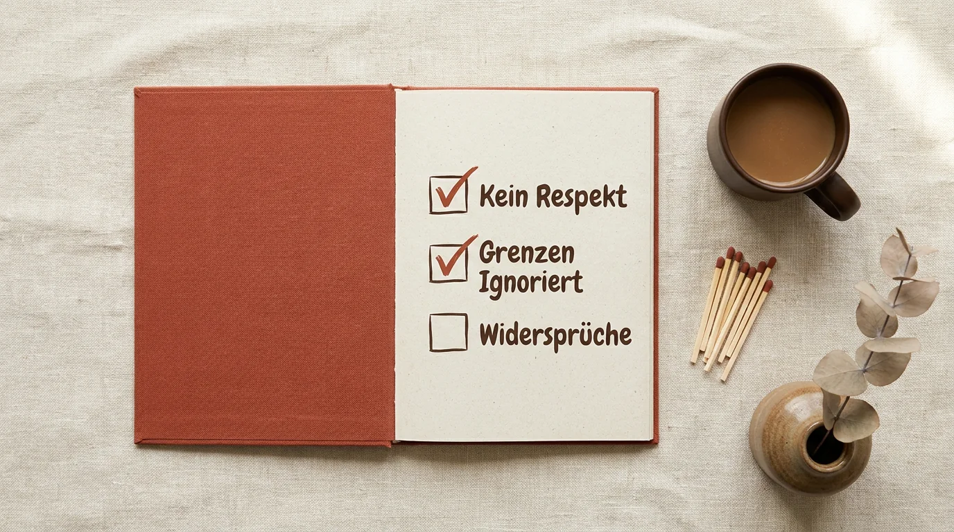 Checkliste für Dating-Warnsignale