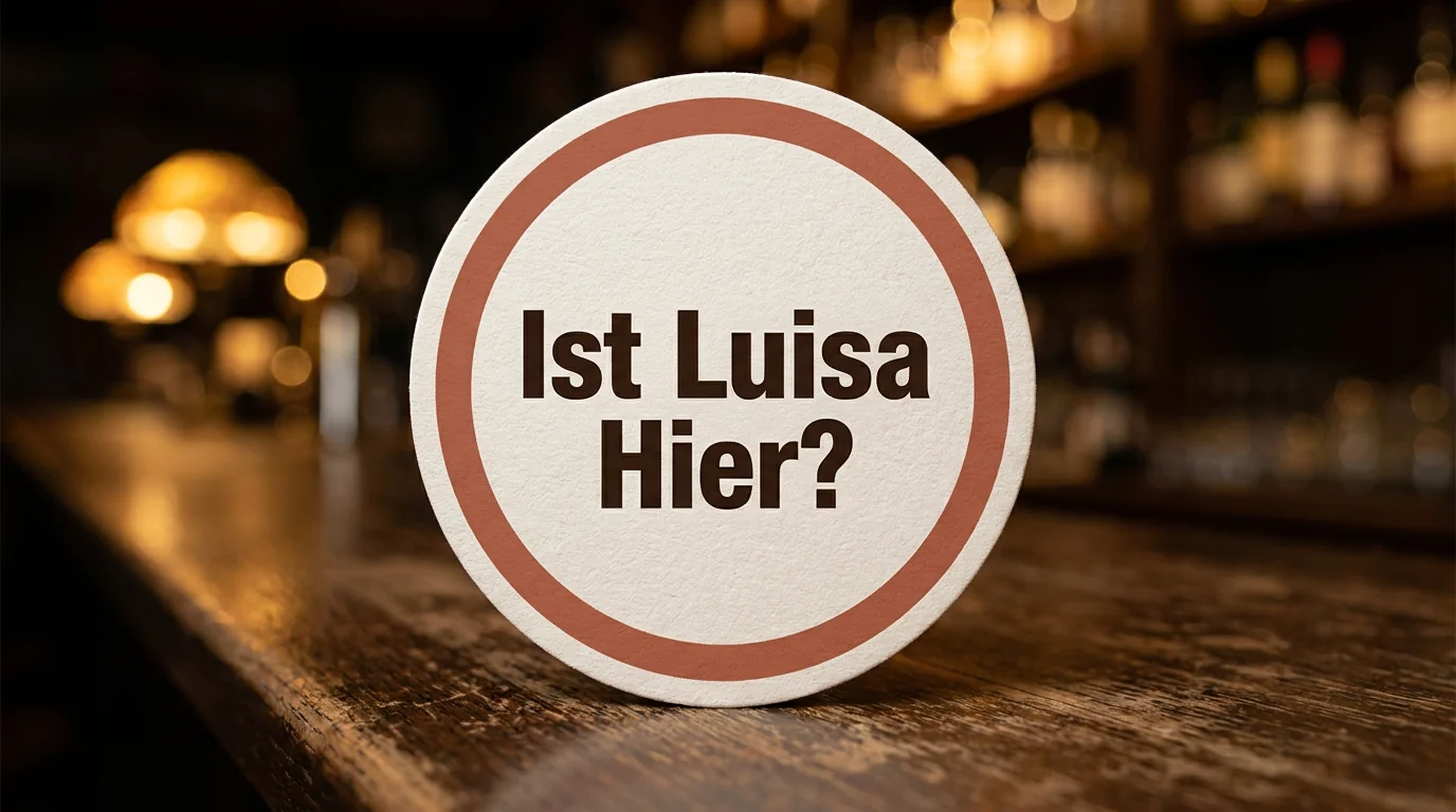 Codewort 'Ist Luisa hier?' für Hilfe in Bars